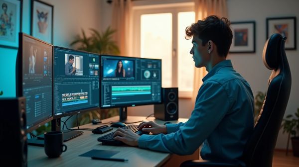 Devenir monteur vidéo en 2026 avec le cpf : la surprise